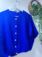 Load image into Gallery viewer, Short Sleeve Mohair Cardigan