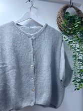 Load image into Gallery viewer, Short Sleeve Mohair Cardigan