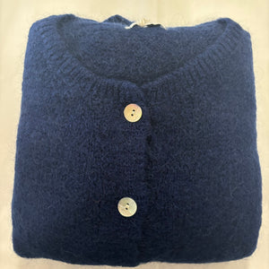 Short Sleeve Mohair Cardigan