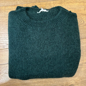 Round Neck Mohair Mix Jumper