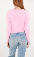 Load image into Gallery viewer, PINK FLUFFY KNIT CROPPED JUMPER