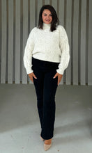 Load image into Gallery viewer, Sonya Cream Speckled Sequin Knit Jumper