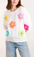 Load image into Gallery viewer, CREAM DAISY JUMPER