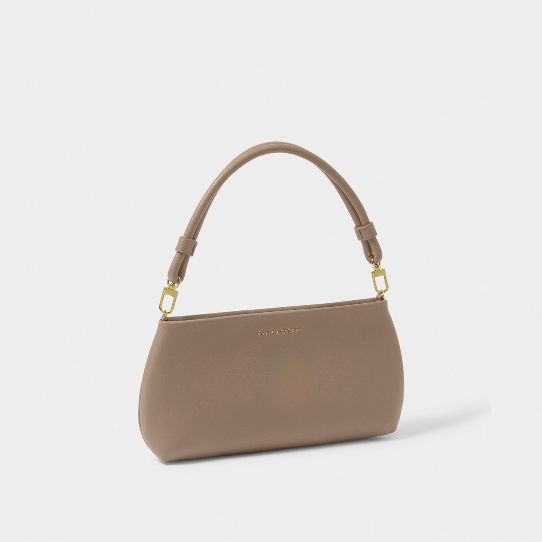 Taupe Asha Wristlet