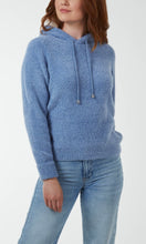 Load image into Gallery viewer, Denim Blue Soft Hoodie