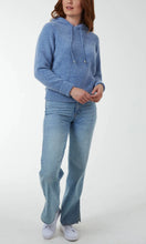 Load image into Gallery viewer, Denim Blue Soft Hoodie