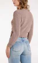 Load image into Gallery viewer, TAUPE RIB CHUNKY KNIT CROPPED JUMPER