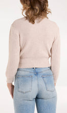 Load image into Gallery viewer, CREAM RIB CHUNKY KNIT CROPPED JUMPER