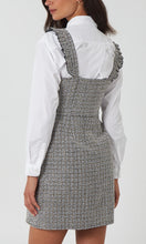 Load image into Gallery viewer, TWEED PINAFORE DRESS