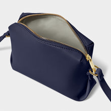 Load image into Gallery viewer, Navy Lily Mini Bag