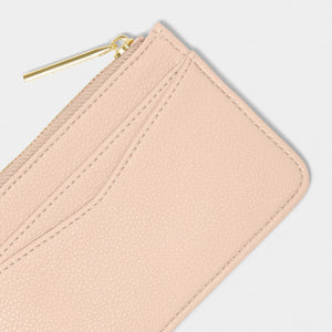 Nude Pink Hana Coin And Card Holder