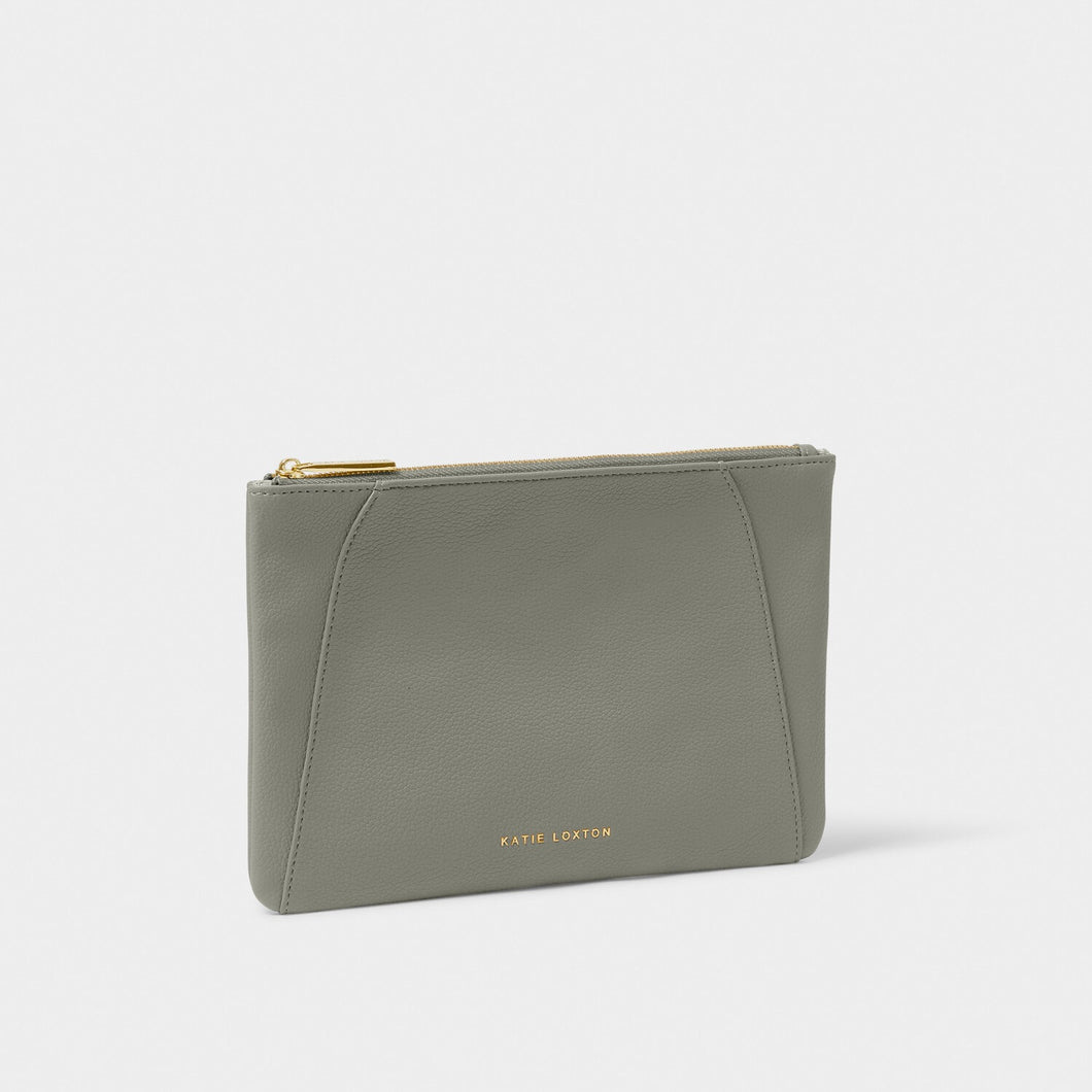 Graphite Green Hana Pouch