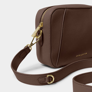 Chocolate Hana Crossbody Bag