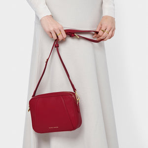 Garnett Red Hana Crossbody Bag