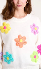 Load image into Gallery viewer, CREAM DAISY JUMPER