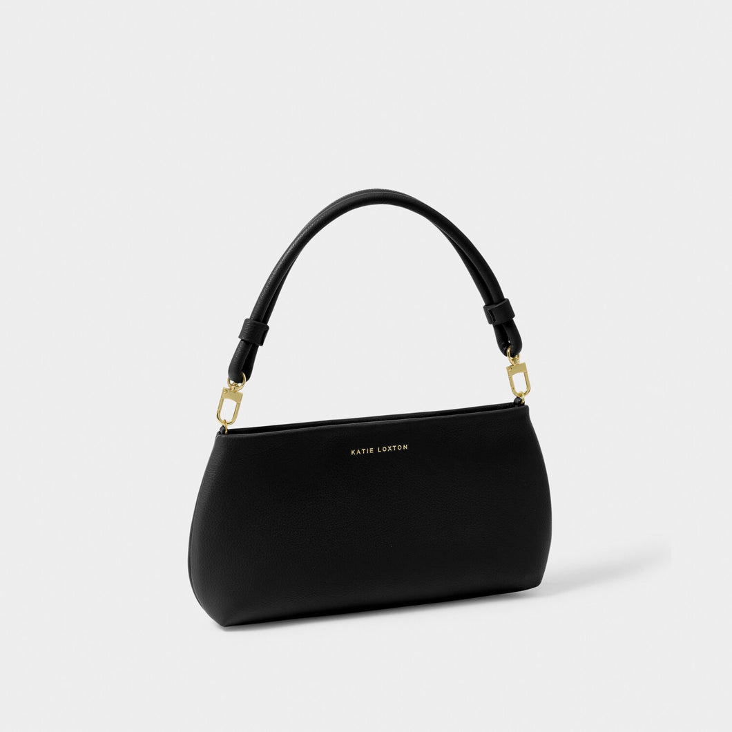 Black Asha Wristlet