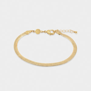 Ciana Waterproof Gold Snake Chain Bracelet