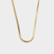 Load image into Gallery viewer, Ciana Waterproof Gold Snake Chain Necklace