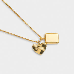 'Mum' Waterproof Gold Charm Necklace