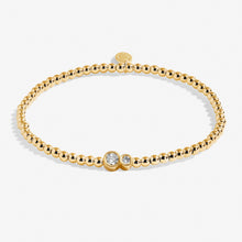 Load image into Gallery viewer, Share Happiness &#39;Through Thick And Thin, I&#39;ll Always Be There&#39; Bracelet In Gold Plating