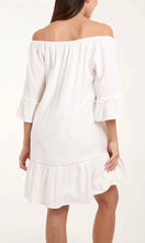 Load image into Gallery viewer, BARDOT TASSEL DETAIL TUNIC DRESS