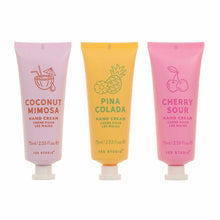 Load image into Gallery viewer, Fruity Cocktail Hand Cream Three Piece Gift Set