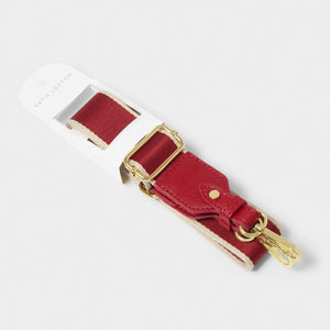 Red Canvas Bag Strap