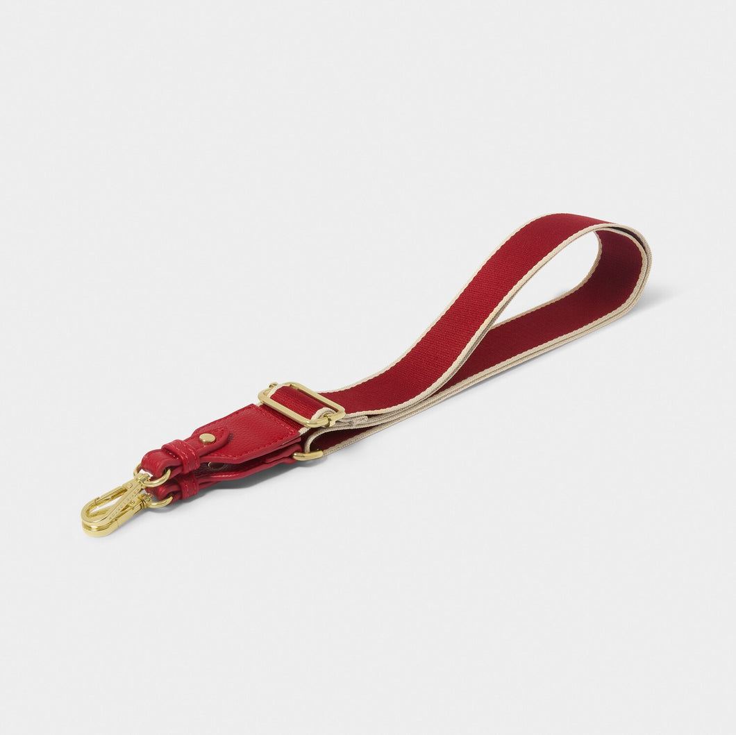 Red Canvas Bag Strap