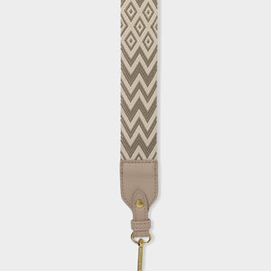 Chevron Canvas Bag Strap