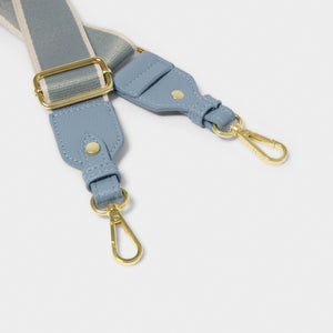 Cornflower Blue Canvas Bag Strap