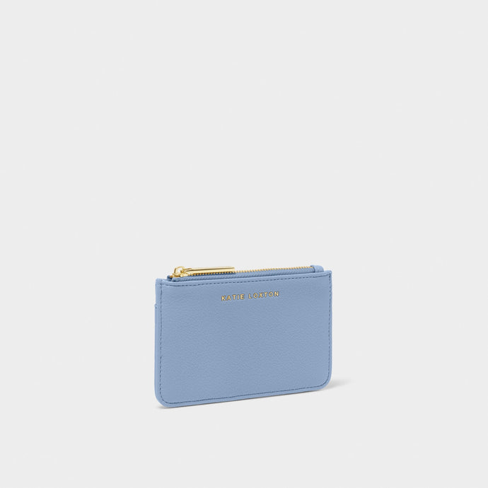 Cornflower Blue Hana Coin And Card Holder