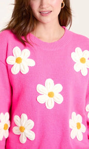 PINK DAISY JUMPER