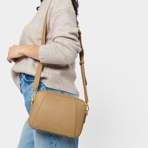 Camel Hana Crossbody Bag