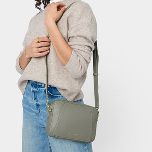 Graphite Green Crossbody Bag