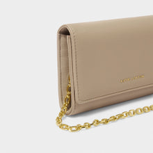 Load image into Gallery viewer, Light Taupe Rubi Chain Crossbody Purse