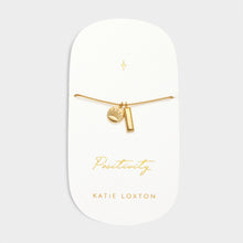 Load image into Gallery viewer, &#39;Positivity&#39; Waterproof Gold Charm Bracelet