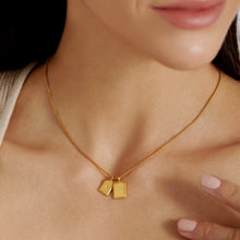 Load image into Gallery viewer, &#39;Treasured Friend&#39; Waterproof Gold Charm Necklace