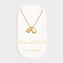 Load image into Gallery viewer, &#39;Treasured Friend&#39; Waterproof Gold Charm Necklace