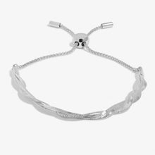 Load image into Gallery viewer, Snake Chain Bracelet Bar In Silver Plating