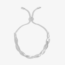 Load image into Gallery viewer, Snake Chain Bracelet Bar In Silver Plating