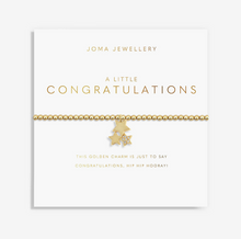 Load image into Gallery viewer, Golden Glow A Little &#39;Congratulations&#39; Bracelet