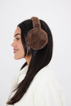 Load image into Gallery viewer, Fluffy Faux-Fur Earmuffs in Brown