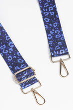 Load image into Gallery viewer, Blue Animal and Star Print Bag Strap