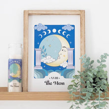 Load image into Gallery viewer, The Moon Celestial Framed Wall Art Print