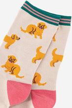 Load image into Gallery viewer, Women&#39;s Golden Retriever Bamboo Dog Socks: UK 3-7 | EU 36-40 | US 5-9