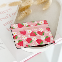 Load image into Gallery viewer, Berry Cute Strawberry Card Holder