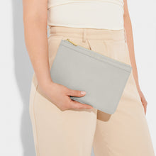 Load image into Gallery viewer, Cleo Pouch in Cool Grey