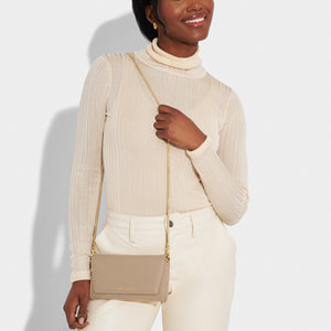 Soft Tan Neva Purse Crossbody Bag