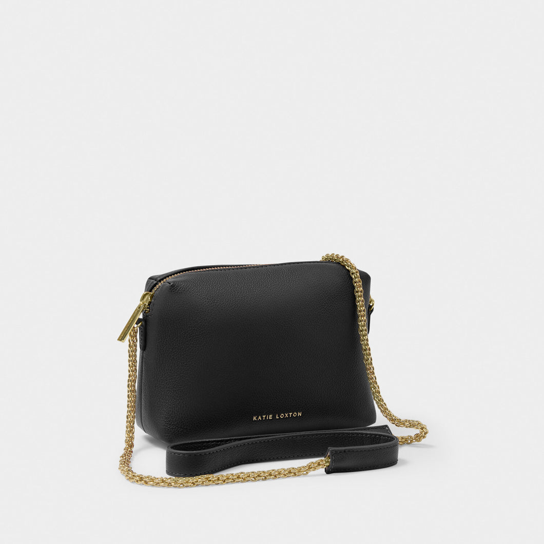 Black Margot Mini Crossbody Bag