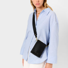 Load image into Gallery viewer, Black Effie Slim Crossbody Bag